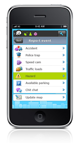 iPhone Event Reporting
